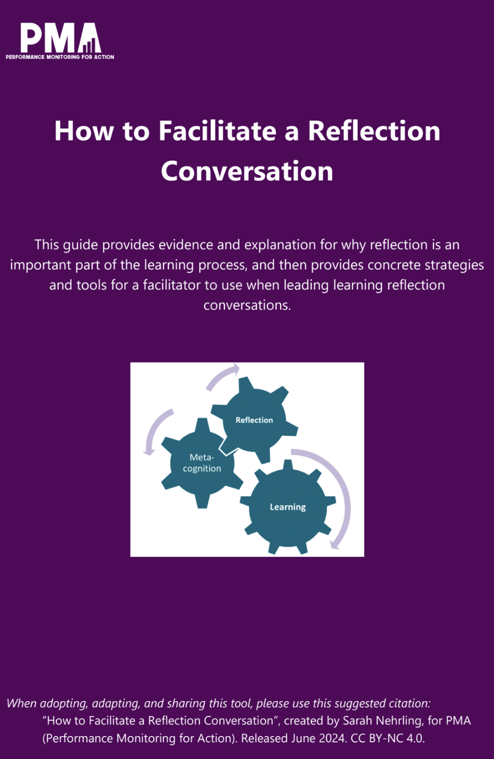 How to Facilitate a Reflection Conversation